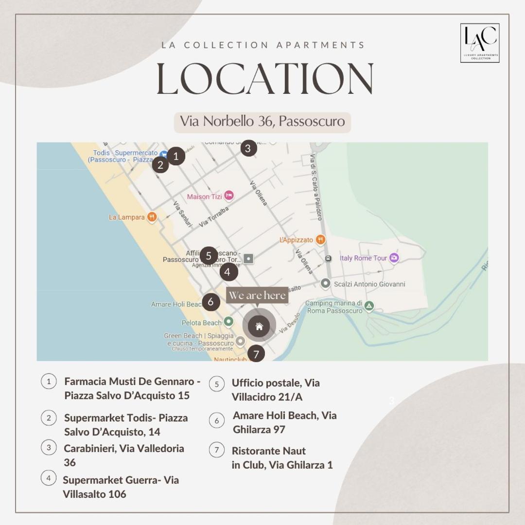 Luxury Apartments Collection Sand Suite Passoscuro Esterno foto